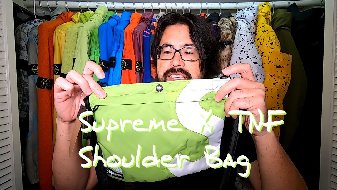 Supreme The North Face S Logo Shoulder Bag Review - YouTube