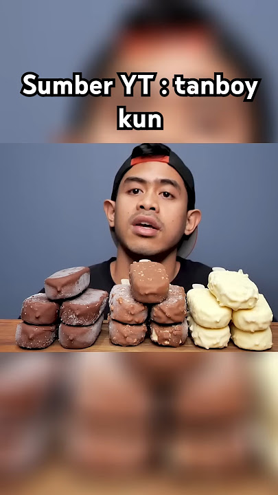 MUKBANG ES KRIM MAGNUM TER ENAK TAN BOY KUN 😍 #funny #mukbang #masukberanda #harusberanda #food