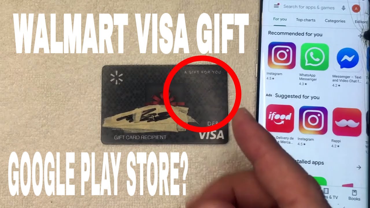 Can You Use a Walmart Gift Card on Google Play?