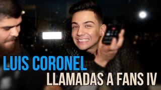 LUIS CORONEL LLAMA A SUS FANS-Luis Coronel