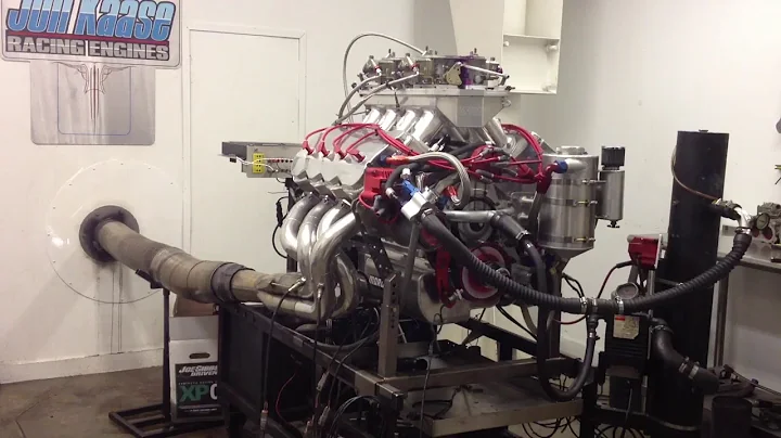 1.600+ hp 762 ci N/A engine on dyno at Jon Kaase