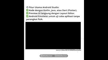 Apa Itu Android Studio? #androidStudio #bikinaplikasiandroid