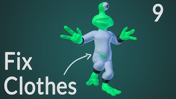 CGC Classic: Modifier Masking (Blender 2.6) - Modeling and Animating an Alien Character Pt. 9