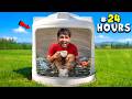 Living Inside Mini Water Tank For 24 Hours 🥶 पानी की टंकी में 24 घंटे का Challenge
