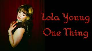 Lola Young - One Thing [Lyrics on screen]