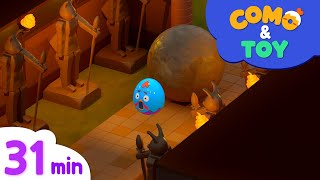 Como | Treasure hunt Series 31min | Learn colors and words | Como Kids TV