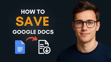 How to Save Google Docs | Download Google Docs (Quick Tutorial)