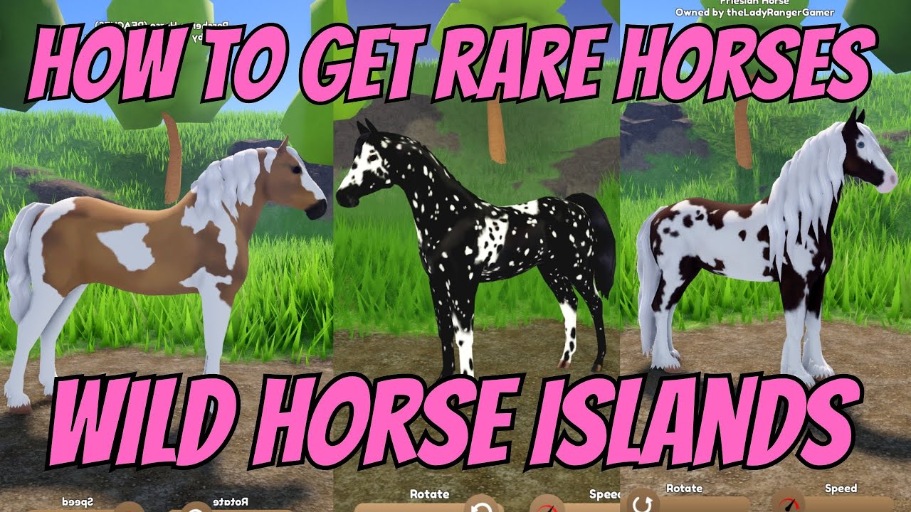 Wild Horses!] The Horse Game - Roblox