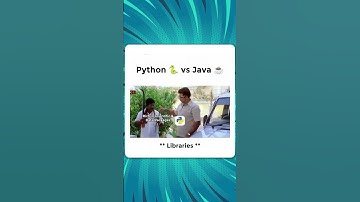 Difference Between Python and Java ? | #shorts