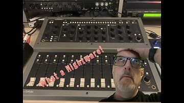 #Softube #Console 1 Fader with #Logic Pro X Nighmare!