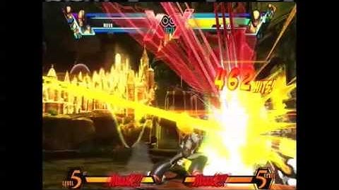 UMVC3 "Cross Assault Glitch" Swiss Cheese infinite