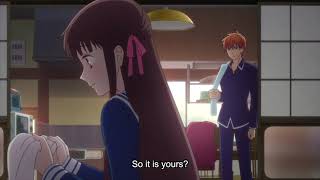 Fruits Basket | Kyo brings back Tohru her lost scarf