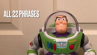 All Phrases For Thinkway Toy Story 4 Talking Buzz Lightyear