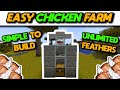 EASIEST Automatic AFK Chicken Farm Tutorial - Minecraft Java 1.20