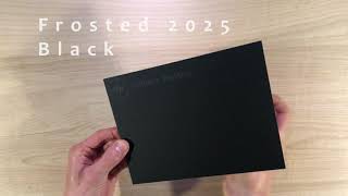 Frosted 2025 Black Acrylic Plexiglass Sheet