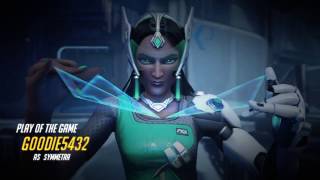 Symmetra play of the game (Ecopoint Antarctica 1v1 Mystery Duel)