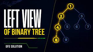 Left View of Binary Tree | BFS Using Queue | C++ DSA