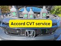 2020-2025 Honda Accord CVT fluid replacement, best service for extending transmission life.