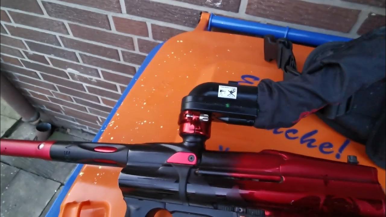 WDP Angel G7 Arsenal with Maxxloader (Paintball,Ramping) YouTube