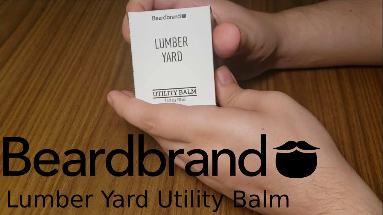 NEW SERIES??? Beardbrand Lumber Yard Utility Balm YouTube