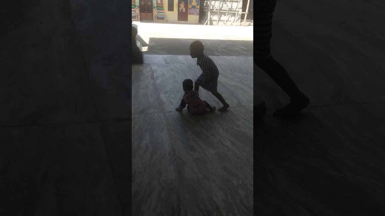 Two naughty babies enjoying ourselves.......