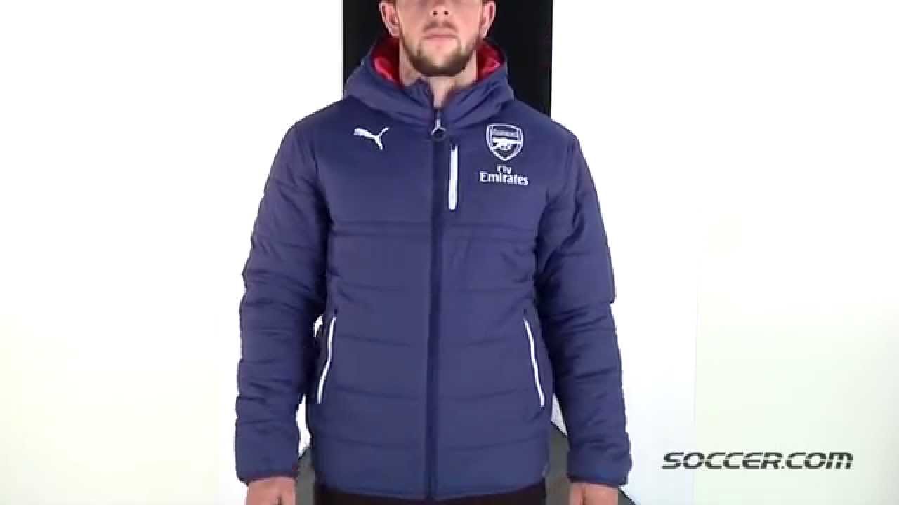 arsenal puma reversible jacket