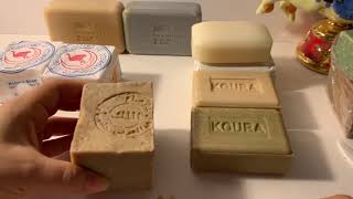 OPENING SOAPS MADE IN: TURKEY,SYRIA,JORDAN AND LEBANON