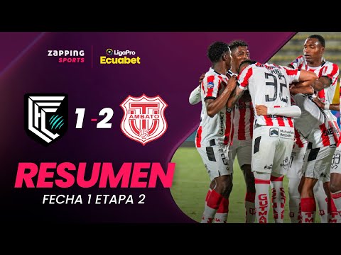 Cumbayá 1-2 Técnico Universitario / Compacto Fecha 1 / 2da Etapa / LigaPro Ecuabet
