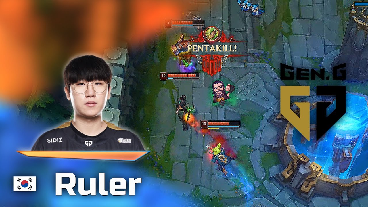 Ruler smashed all enemies playing Zeri YouTube