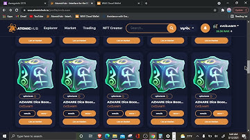 My WAX NFT Collection on the Atomic Hub Marketplace! Splinterlands, Bitcoin Origin, MLB Baseball...!