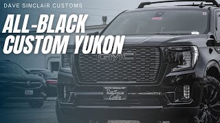 BLACKED OUT CUSTOM YUKON | 2021 GMC Yukon Denali