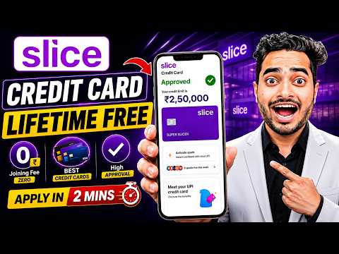 Slice Credit Card Apply || Slice rupay Credit Card Apply || Slice lifetime free Credit Card Apply