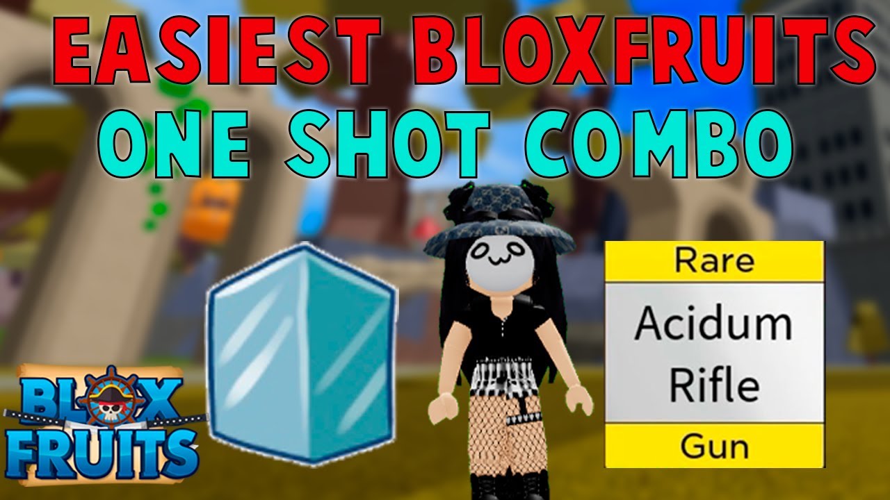 Best Fruit Ice + Godhuman One shot combo』Simple combo l Roblox