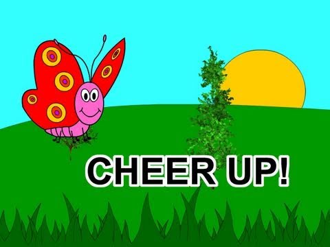 CHEER UP! animated card #short - YouTube