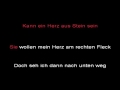 Rammstein - Links 234 (instrumental with lyrics)