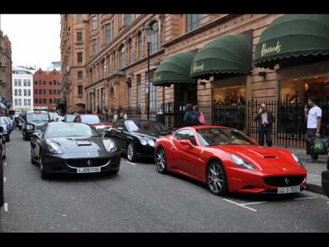 BEST ARAB SUPERCAR COMBOS IN LONDON JULY 2010!!!