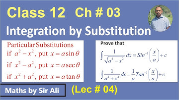 2nd year math chapter 3 exercise 3.3 |integration by substitution| FSc math | calculus