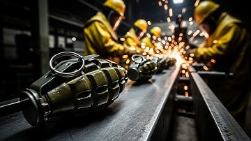 “How Grenades Are Made: Full Manufacturing Process Inside the Factory”