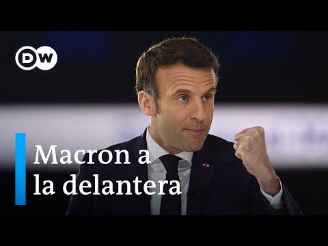 Presidente francés aventaja a LePen en los resultados de la primera vuelta de las elecciones