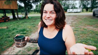 A lush homestead morning (and a video making fail) | VLOG