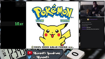 Pokemon Yellow Glitchless TAS in 1:36:26.54 by TiKevin83 - Commentated TASBot Verification on GBI