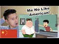 Asian man react to asian dry cleanerfamily guy reaction