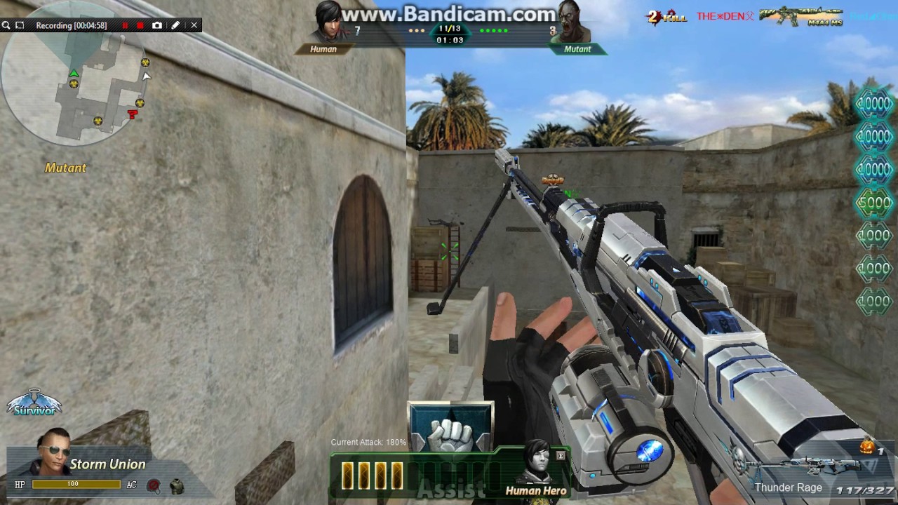 Global strike thunder rage