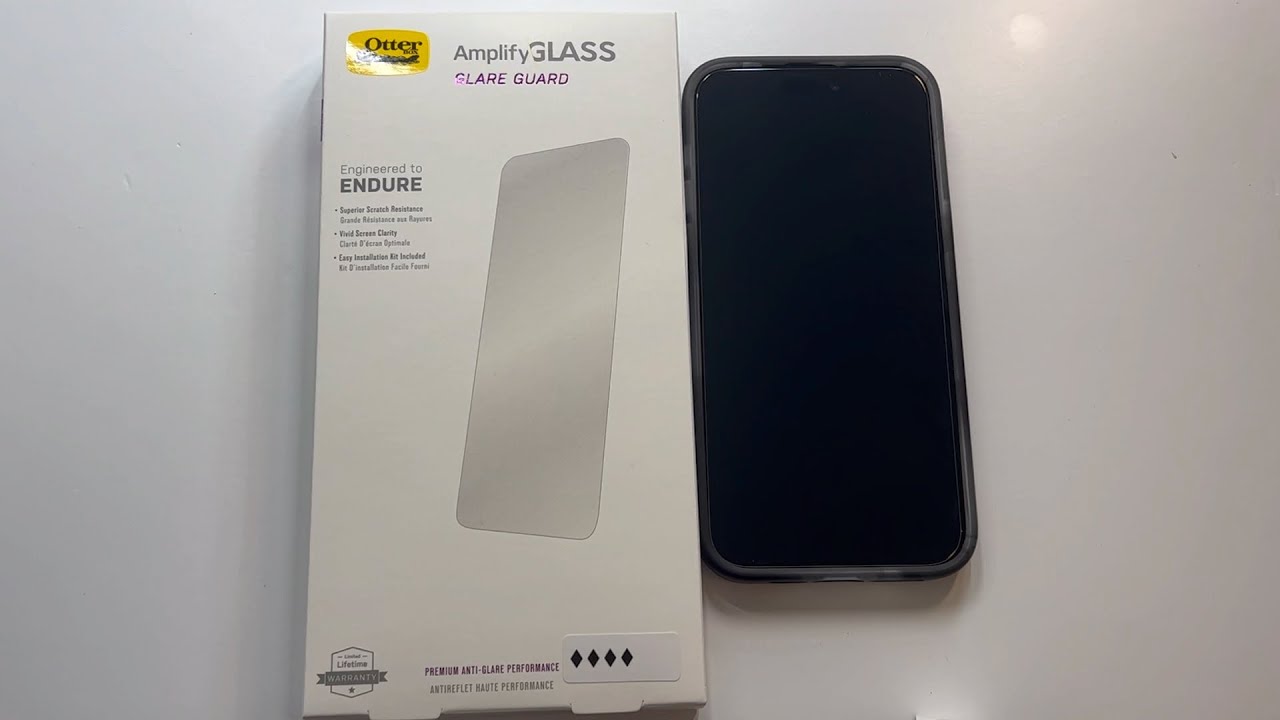 Protector de pantalla antirreflejos Amplify Glass Glare Guard de OtterBox  para el iPhone 15 - Apple (ES)