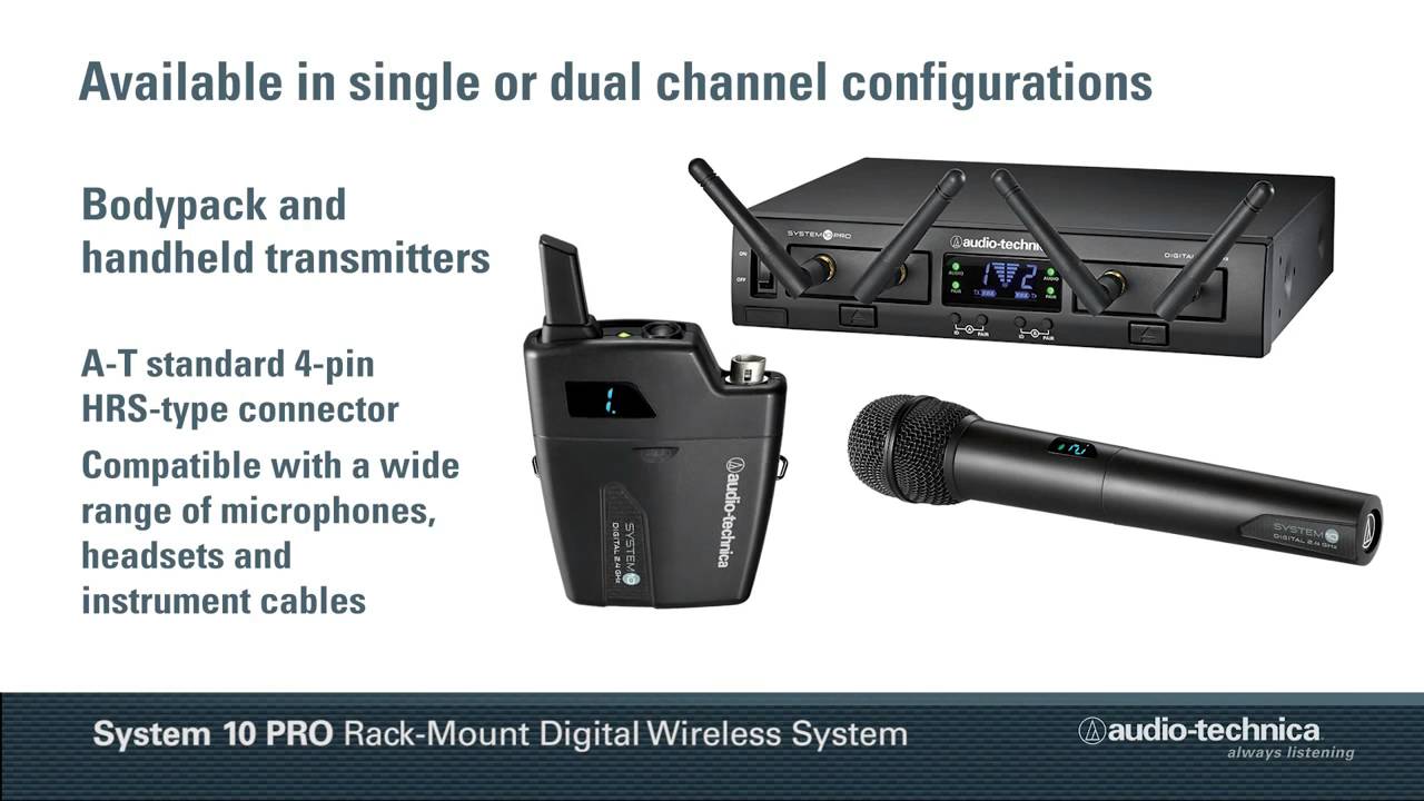 System 10 Pro System 10 PRO - Audio Technica - YouTube