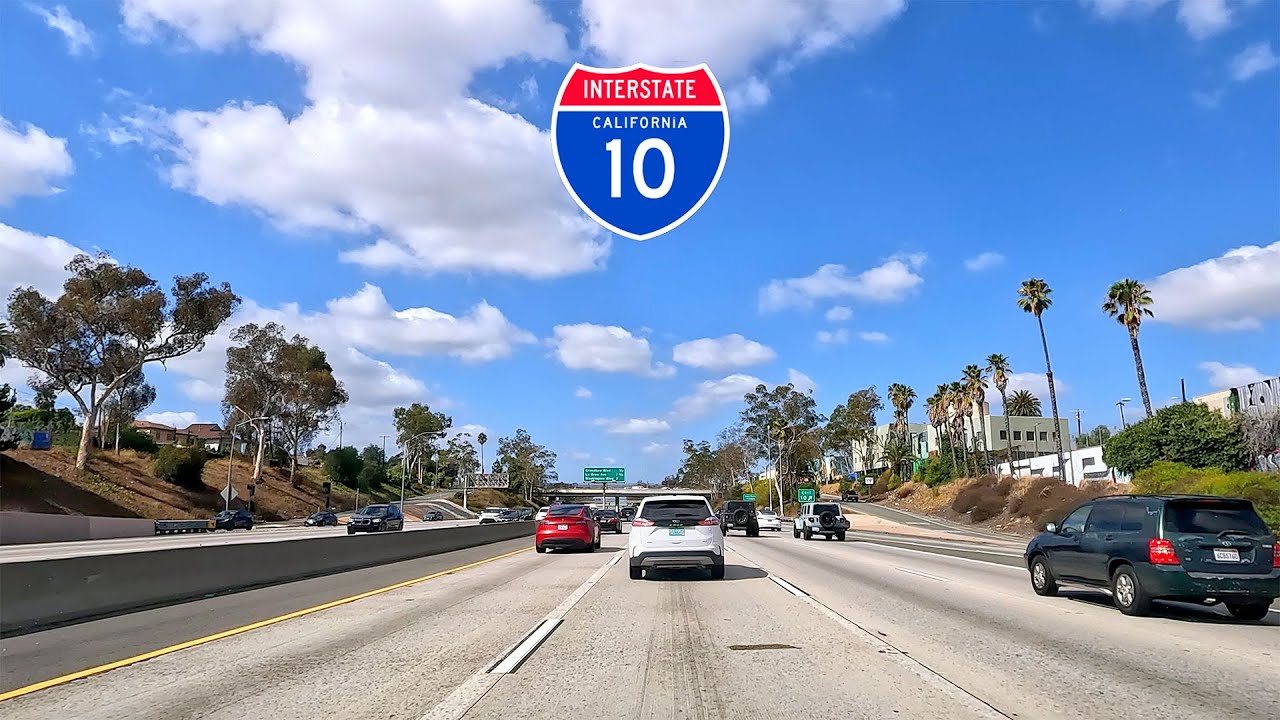 Interstate I-10 East Freeway: An Epic Road Trip Through Los Angeles, California, USA | Driving Tour