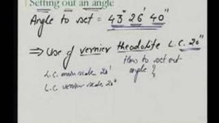 ⁣Module 11 Lecture 1 Surveying