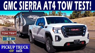 Towing with 2022 GMC Sierra 1500 AT4 3.0L Duramax Turbo Diesel (Tow Test 2/4)