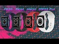 FK88, Fk99, HW22 & HW22 Pro smartwatch comparison