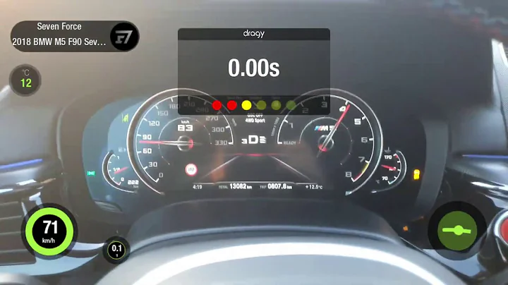 BMW M5 F90 Seven Force Stage 4 1000+ hp acceleration